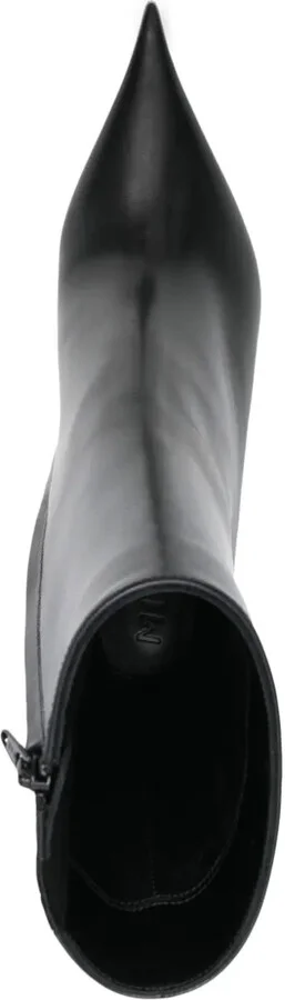 95mm Leather Boots - Image 4
