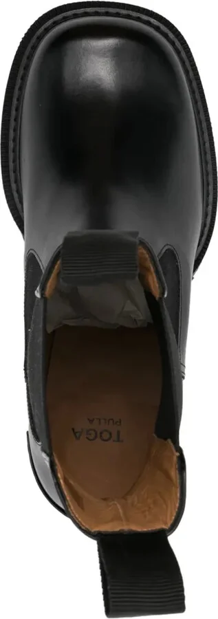 95mm Leather Boots - Image 4