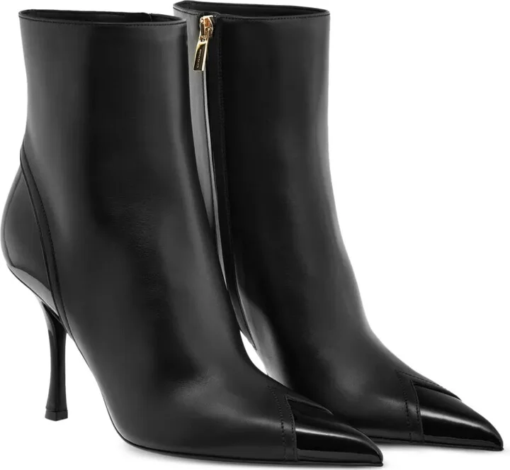 95mm Leather Boots - Image 2