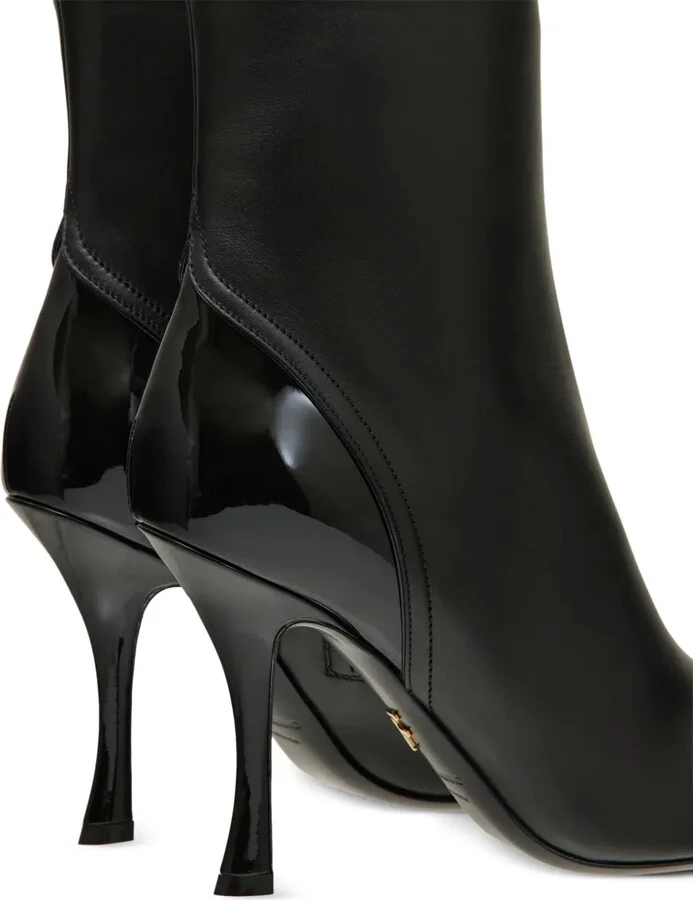 95mm Leather Boots - Image 3