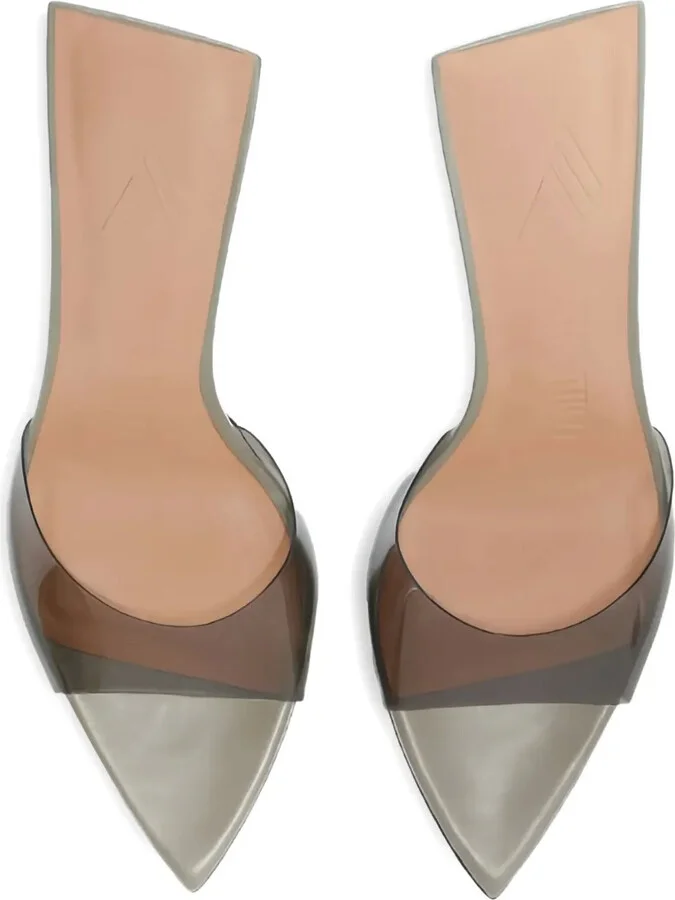 95mm Leather Mules - Image 2