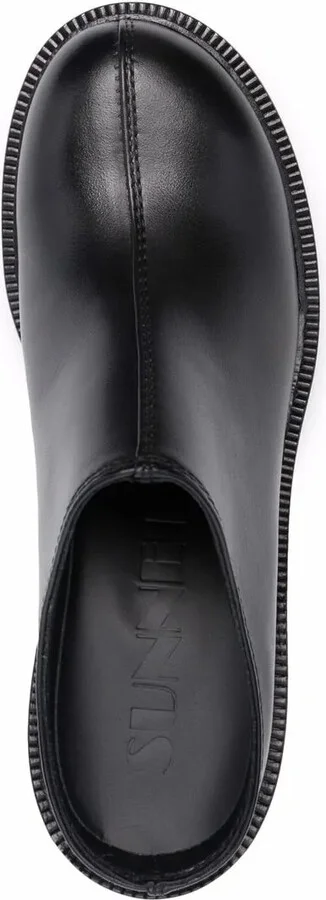 95mm Leather Mules - Image 4