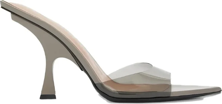 95mm Leather Mules