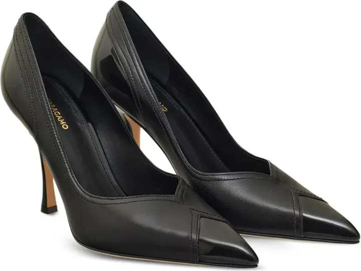 95mm Leather Pumps - Image 2