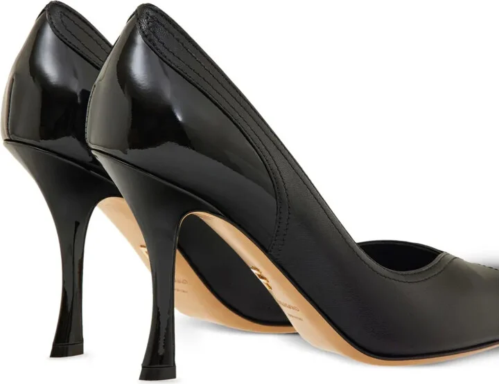 95mm Leather Pumps - Image 4