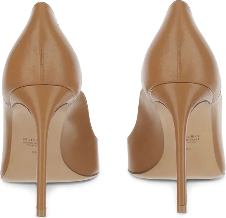 95mm Leather Pumps - Image 3