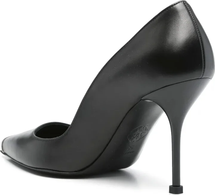 95mm Leather Pumps - Image 3