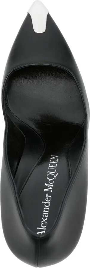 95mm Leather Pumps - Image 4