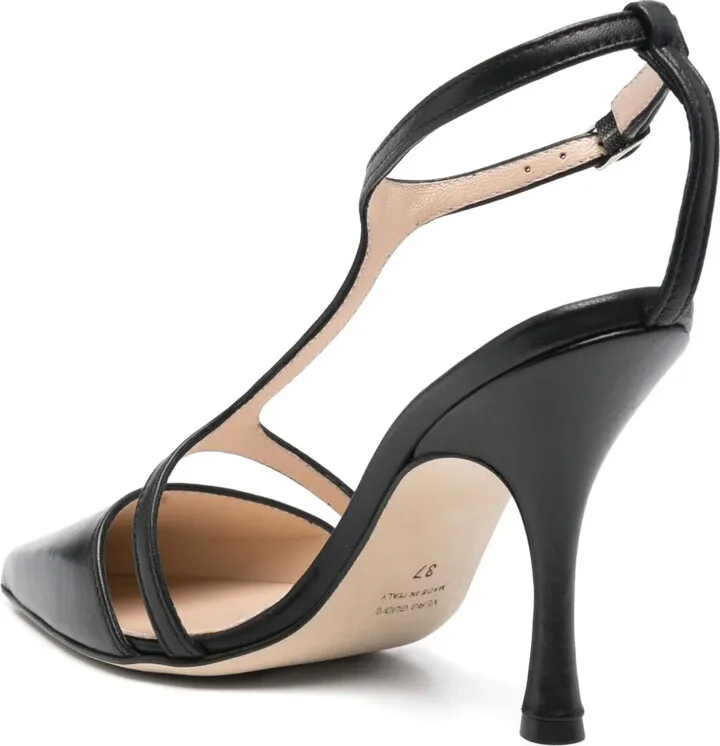 95mm Leather Pumps - Image 3