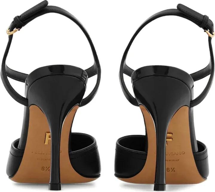 95mm Leather Pumps - Image 3