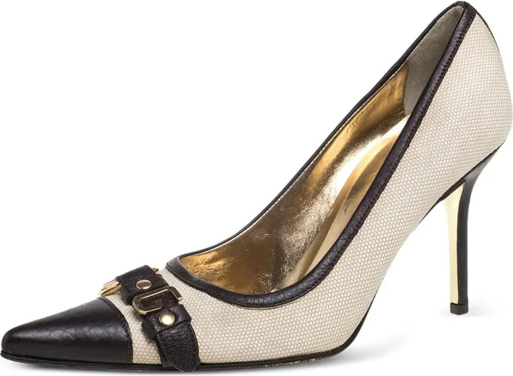 95mm Leather Pumps - Image 2