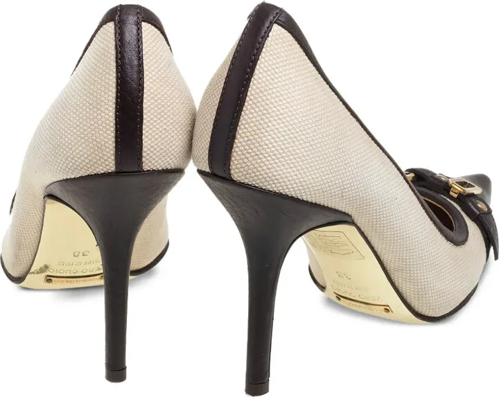 95mm Leather Pumps - Image 4