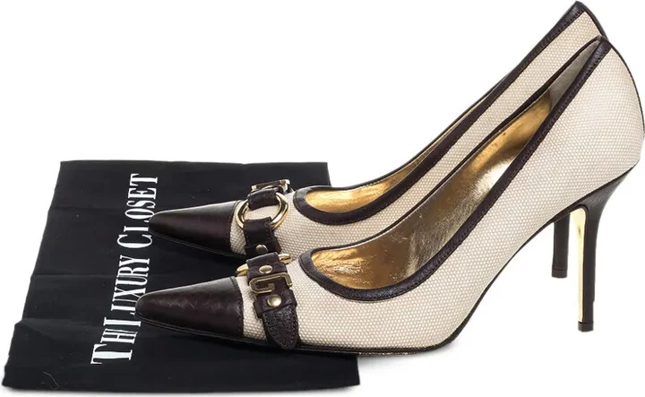 95mm Leather Pumps - Image 5