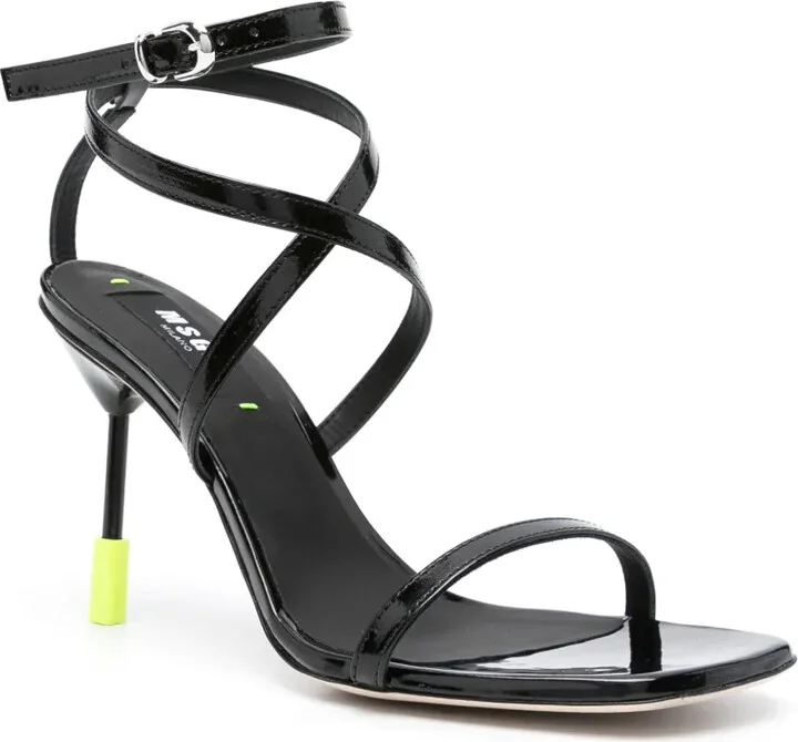 95mm Leather Sandals - Image 2