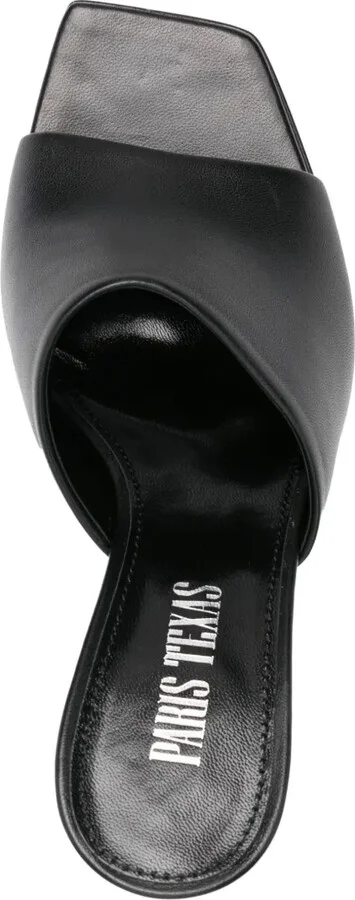 95mm Leather Sandals - Image 4
