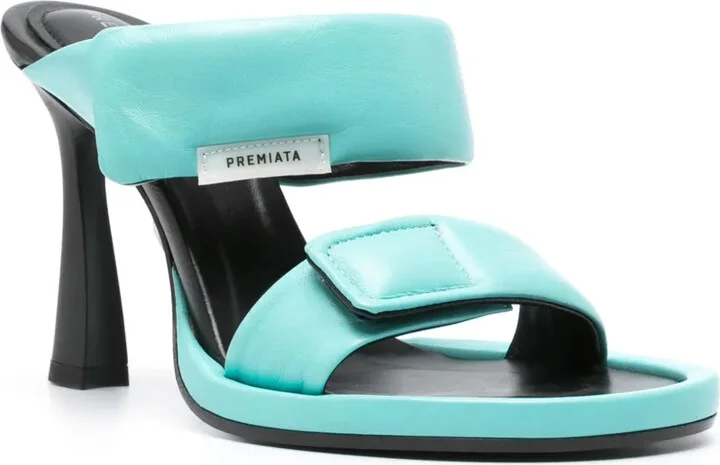 95mm Leather Sandals - Image 2