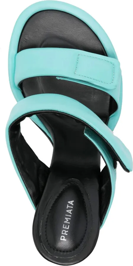 95mm Leather Sandals - Image 4