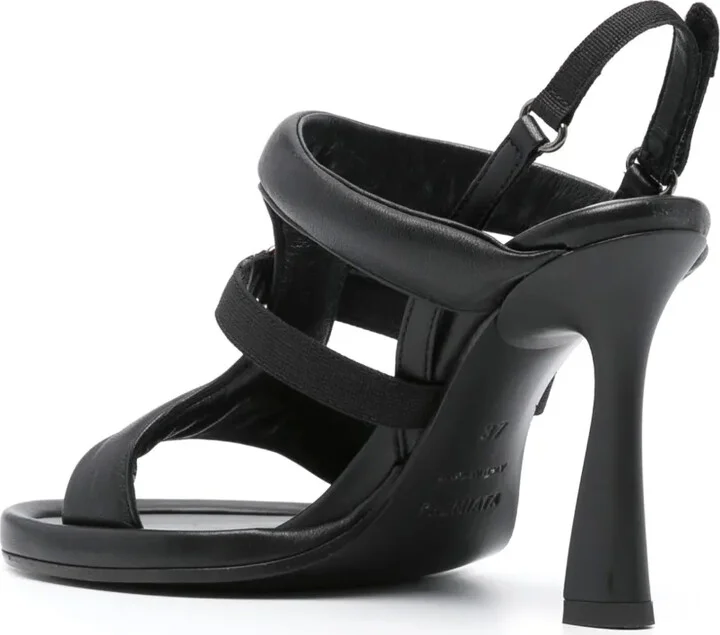 95mm Leather Sandals - Image 3