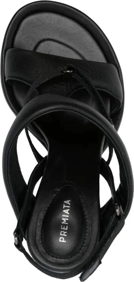 95mm Leather Sandals - Image 4