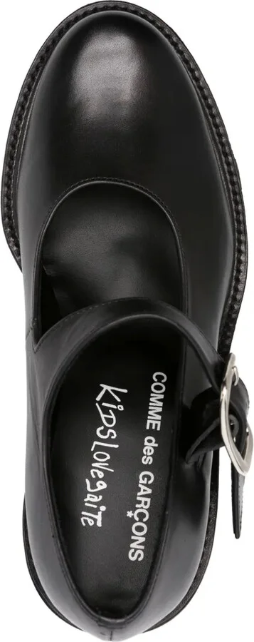 95mm Leather Sandals - Image 4