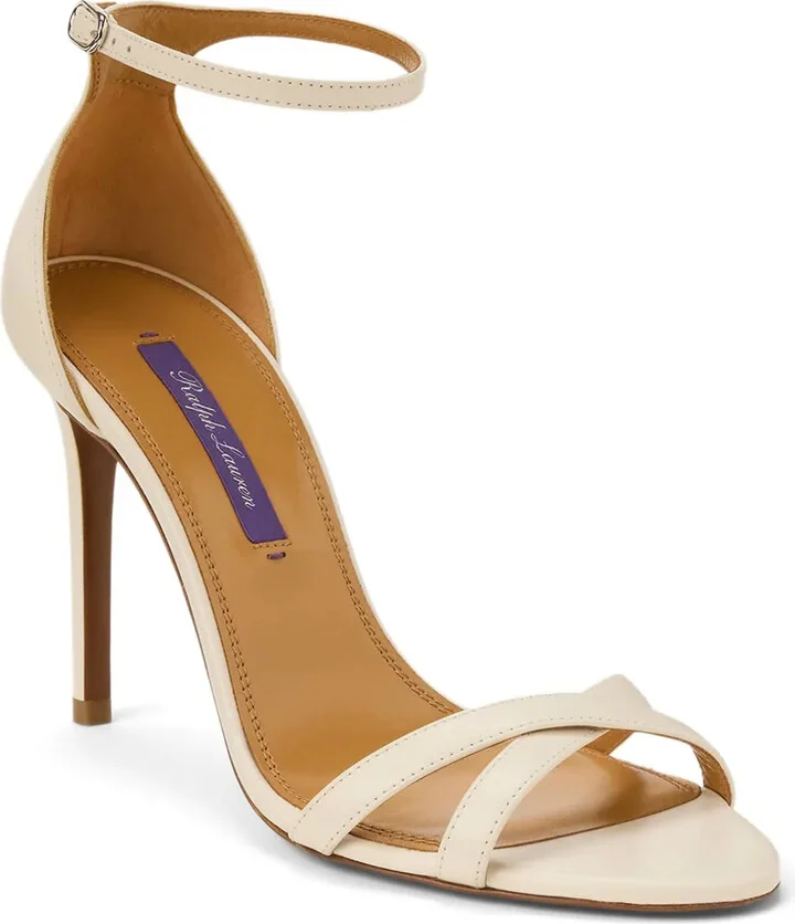 95mm Leather Sandals - Image 2