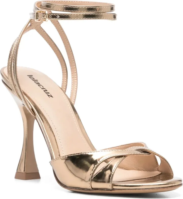 95mm Leather Sandals - Image 2