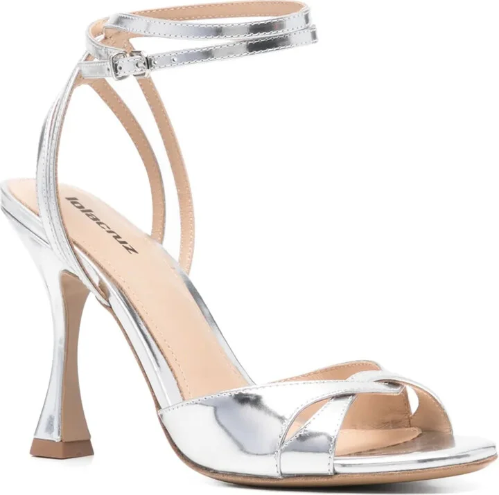 95mm Leather Sandals - Image 2