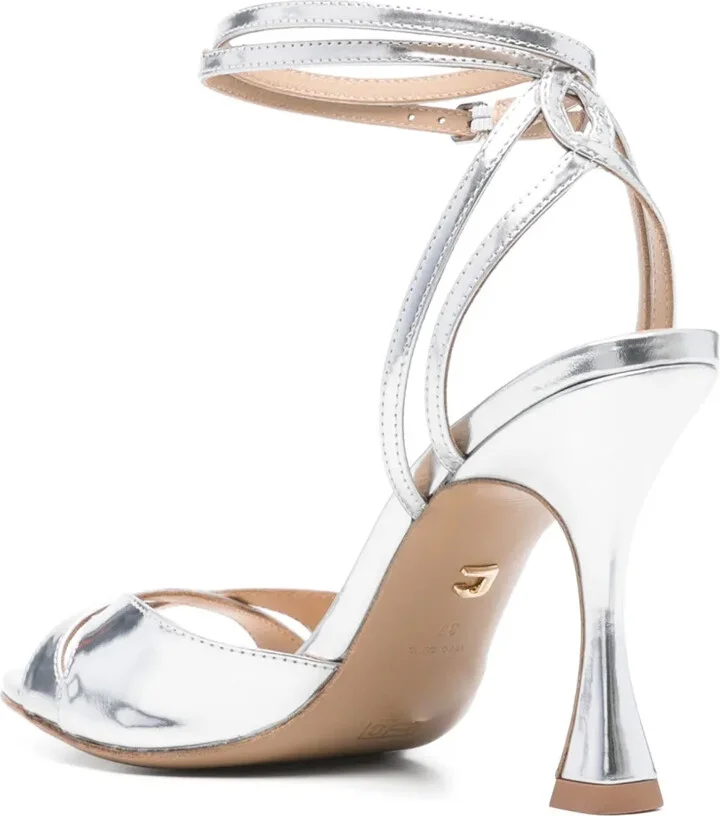 95mm Leather Sandals - Image 3