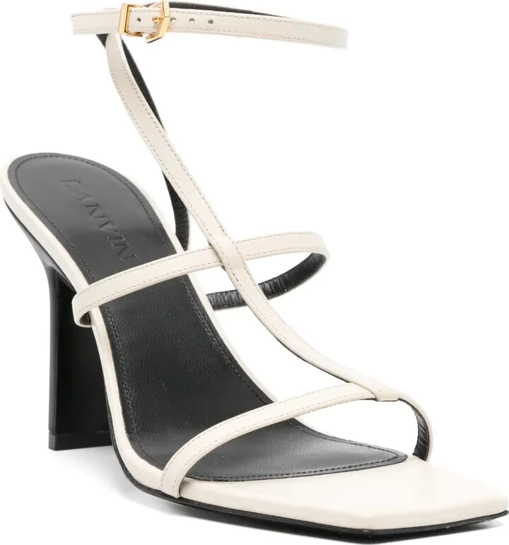 95mm Leather Sandals - Image 2
