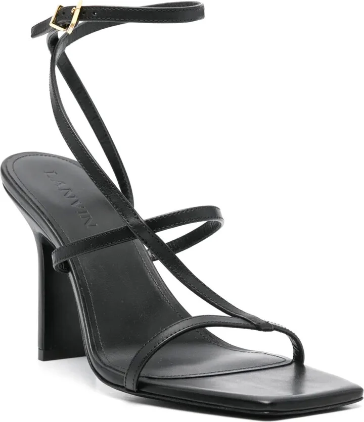 95mm Leather Sandals - Image 2
