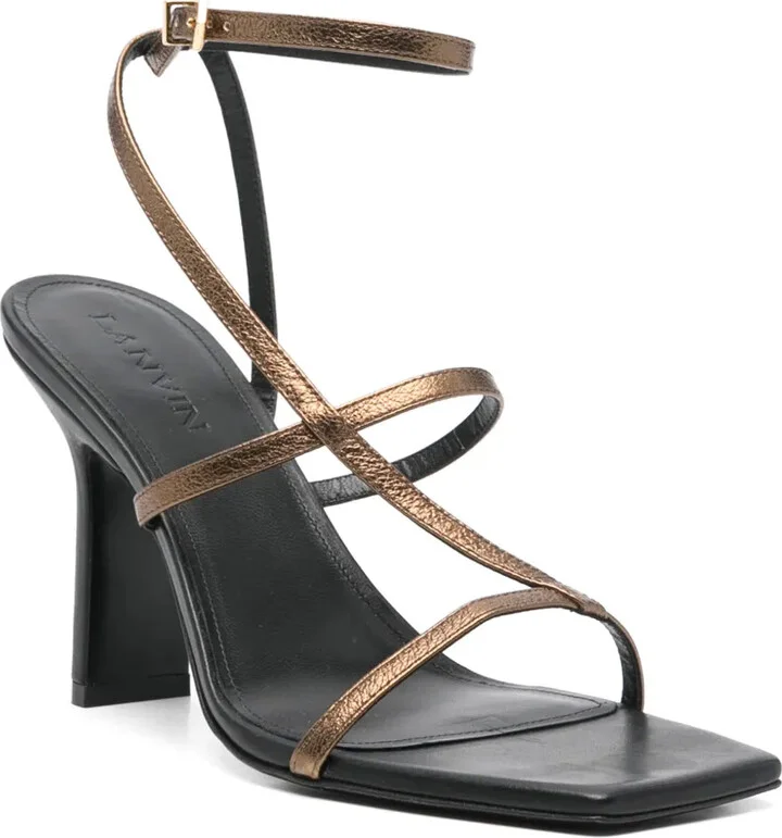 95mm Leather Sandals - Image 2