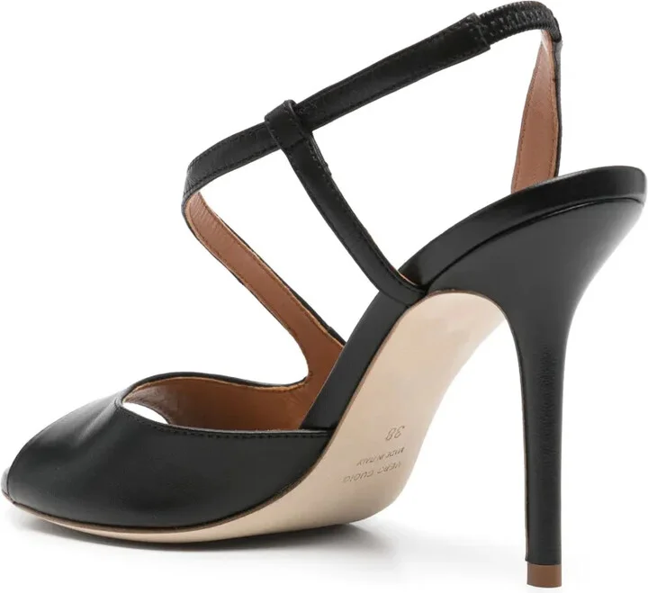 95mm Leather Sandals - Image 3