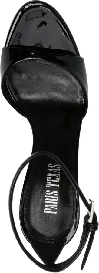 95mm Leather Sandals - Image 4
