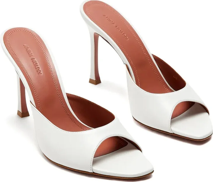 95mm Leather Sandals - Image 2