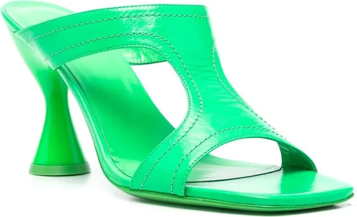 95mm Leather Sandals - Image 2