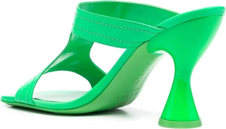 95mm Leather Sandals - Image 3