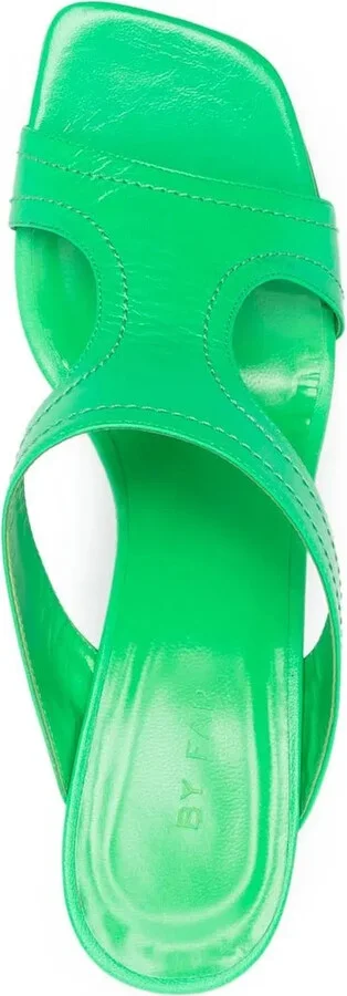 95mm Leather Sandals - Image 4