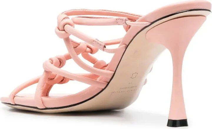 95mm Leather Sandals - Image 3