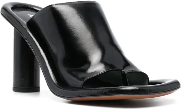 95mm Leather Sandals - Image 2