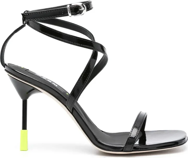 95mm Leather Sandals