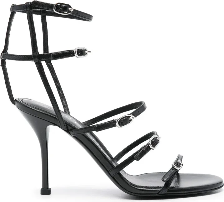 95mm Leather Sandals