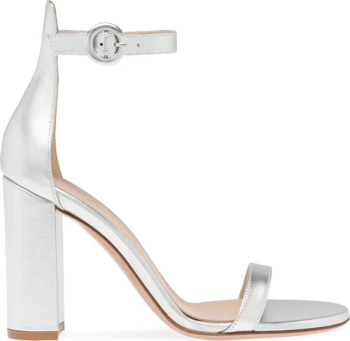 95mm Leather Sandals