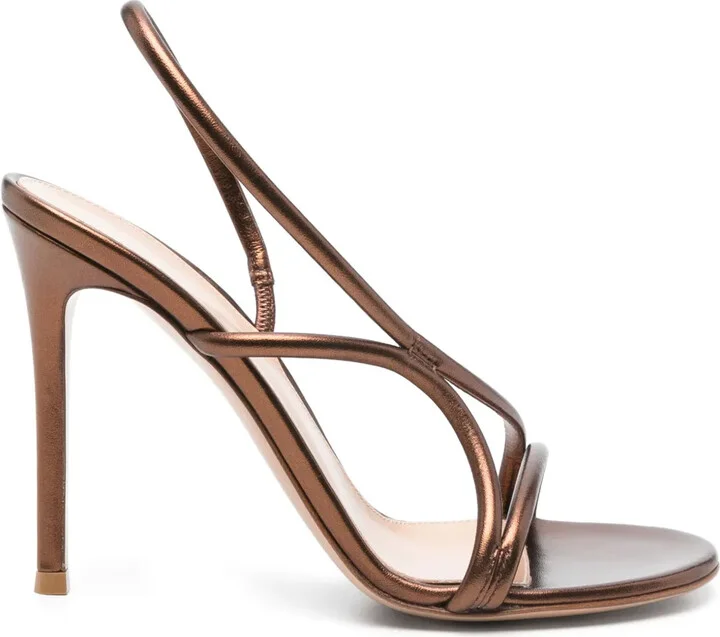 95mm Leather Sandals