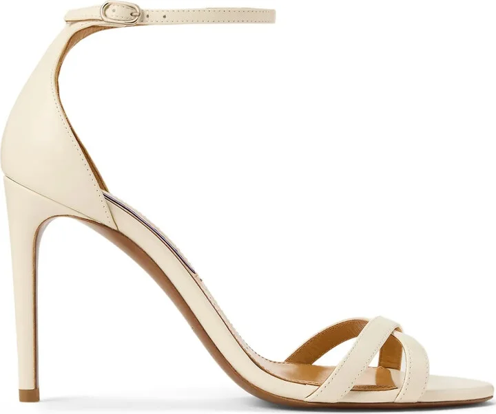 95mm Leather Sandals