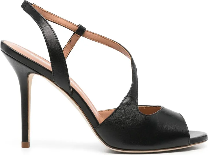 95mm Leather Sandals