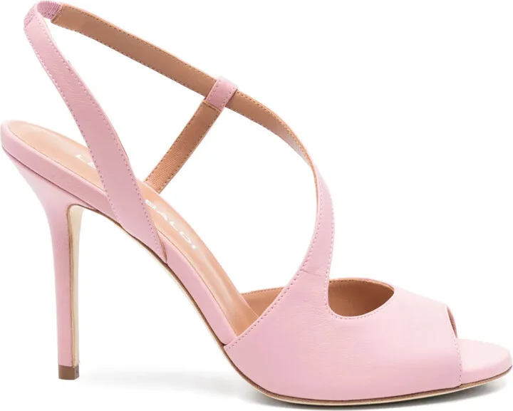 95mm Leather Sandals