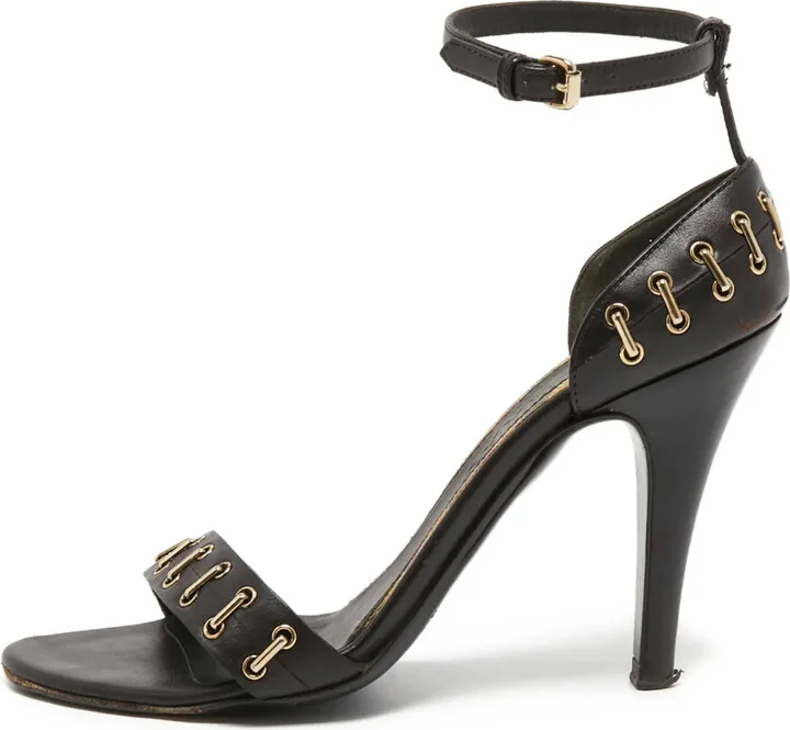 95mm Leather Sandals
