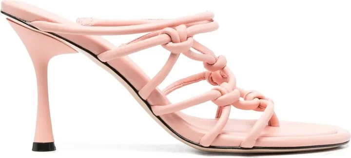 95mm Leather Sandals