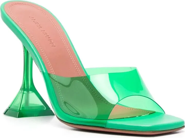 95mm Lupita Glass sandals - Image 2