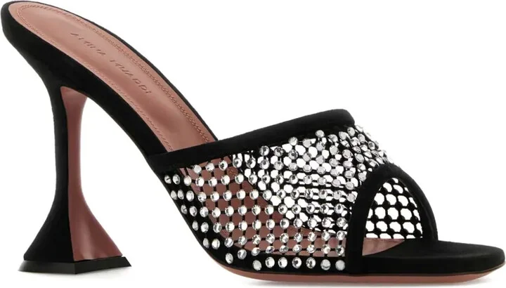 95mm Lupita rhinestone-embellished sandals - Image 2